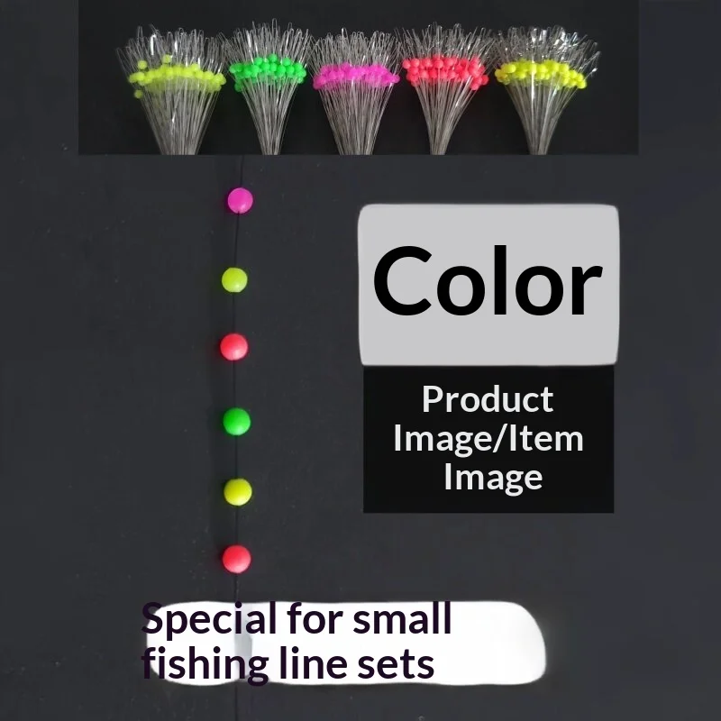 

Fishing Indicator Beads Multicolor Sinking 2Mm Round High Concentricity Visible Space Beads For Micro Fishing Tackle Accessories