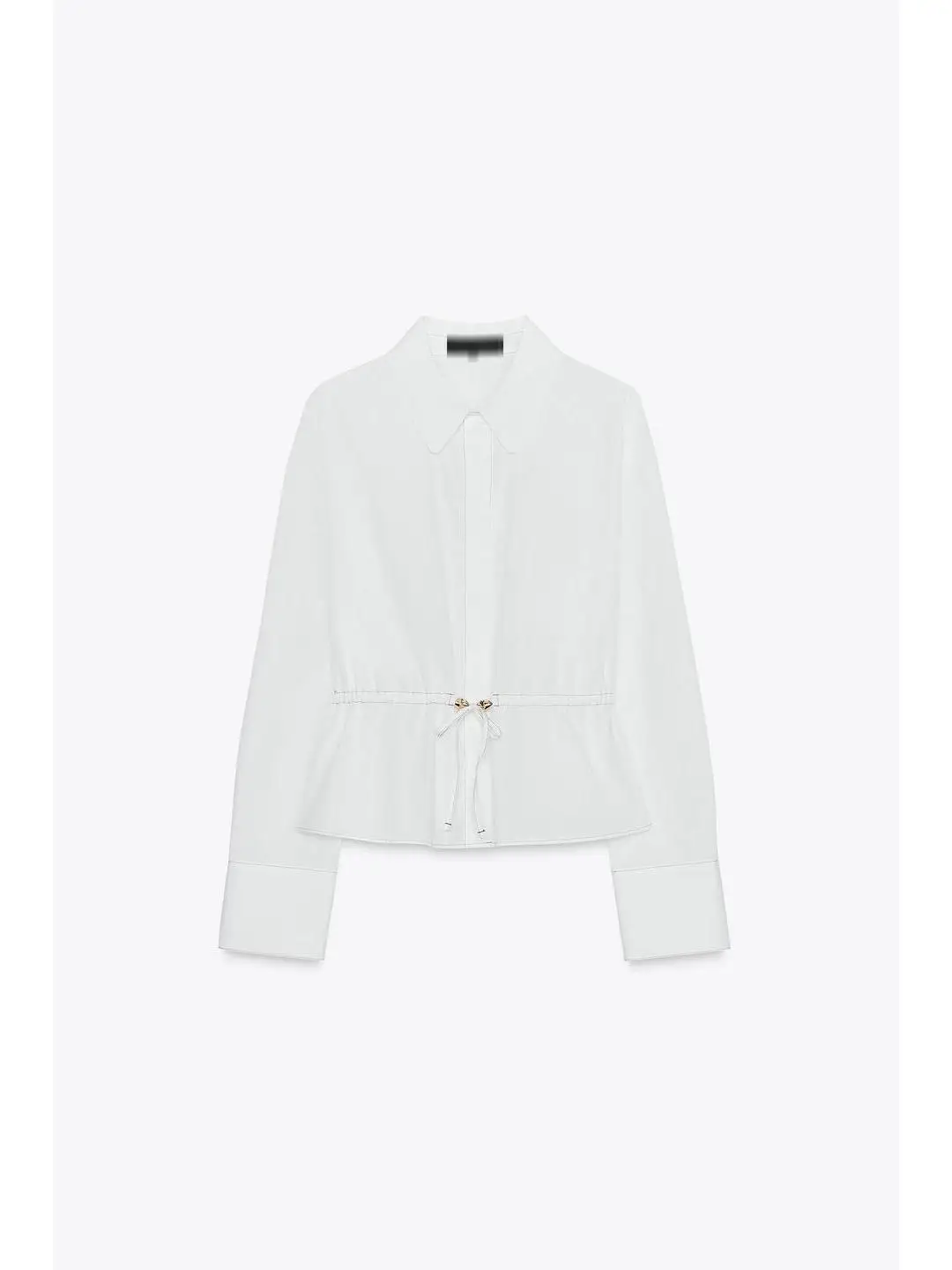 Verstellbarer Taillenverschluss, lang, Sve irt, Stehkragen, französischer Stil, Damen-Innenbekleidung in Übergröße, dünnes Material, Frühlingssaison