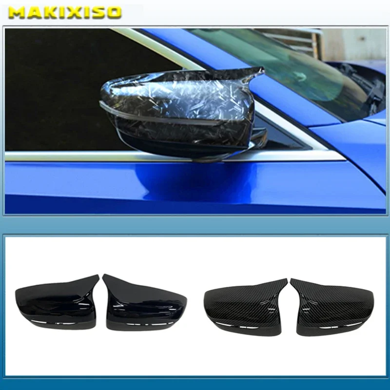 Carbonfaser-Look Ersatz-Rückspiegelabdeckungen für BMW 4 5 7 8 Serie G11 G12 G14 G15 G16 G22 G23 G24 G30 G31 G38