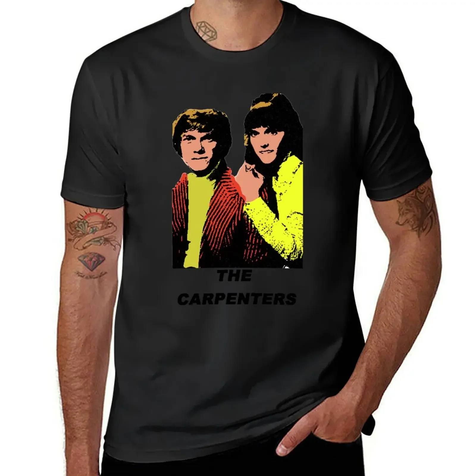 the carpenters - pop T-Shirt T-shirts man affliction shirts customizeds customs t shirt men