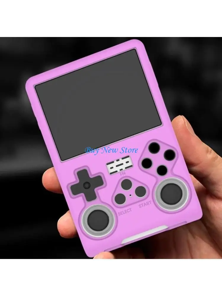 

20CE Gamepad Dustproof Housing with Lanyard Silicone Protector Cover for R40S Scratchproof Game Console Protective Case