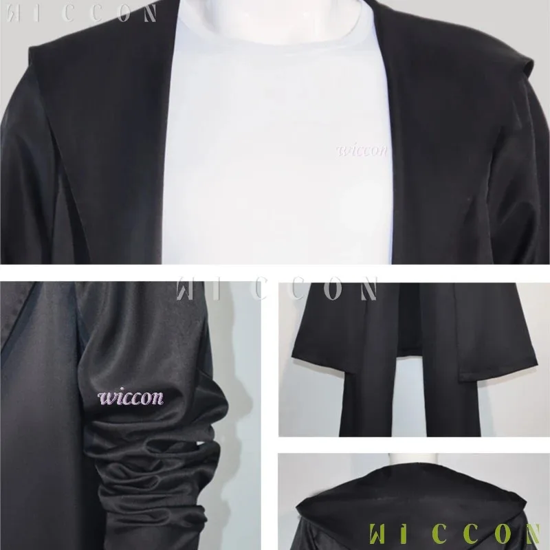 Solo Knight Killer Leveling Jin-woo Cos Sung Jinwoo Cosplay Costume Wig Shun Mizushino Trench Coat Halloween Anime Outfits;3,k8'