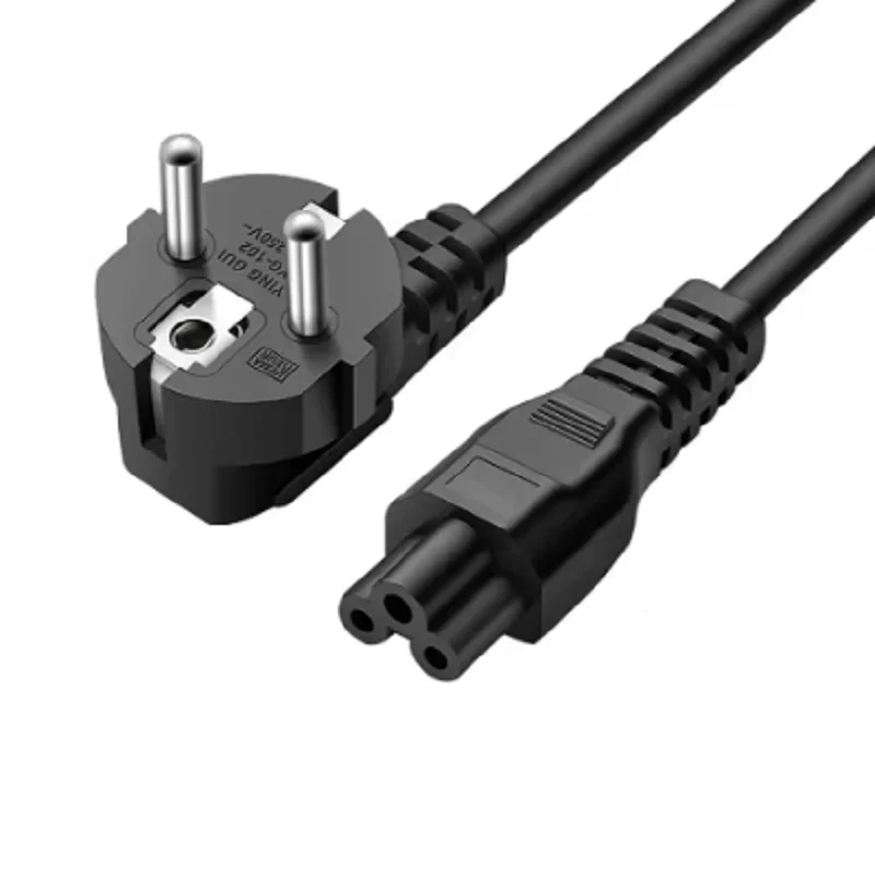 

1.5m EU US UK Power Supply Cable 3-pin Charger Plug Adapter Cord AC Power Extension Cable For AC Adapters Laptop Notebook