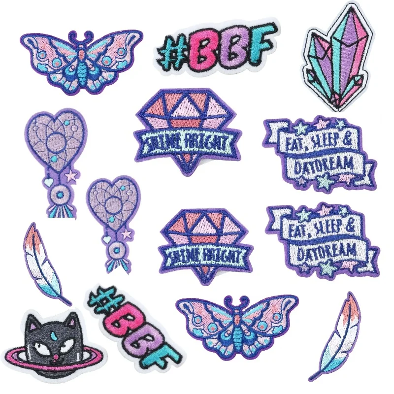 

Компьютерная вышивка, глава, колокольчики, вышивка перьями, тканевая наклейка, алмазная субсидия, студенческая сумка, украшение, нашивка, наклейка ИК