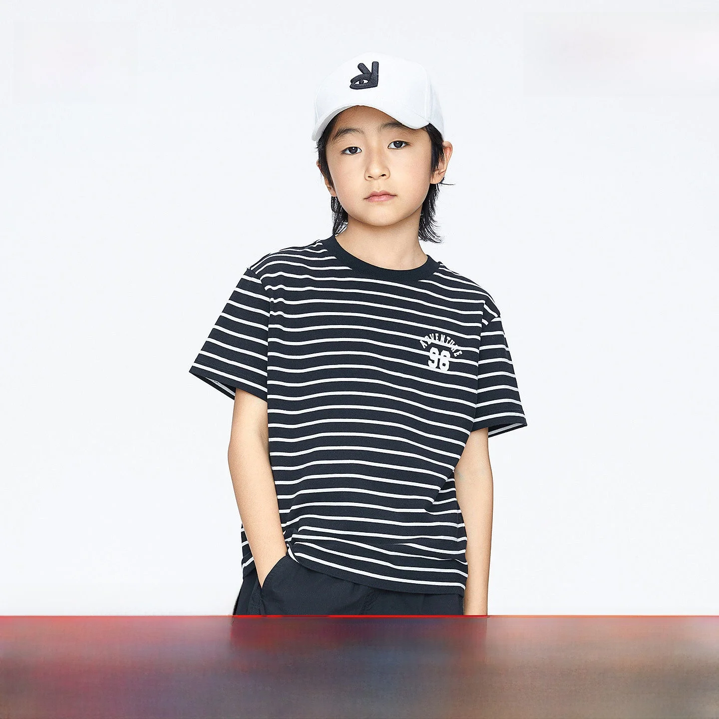 camiseta-de-manga-corta-con-cuello-redondo-y-rayas-para-ninos-annil-deportiva-casual-versatil-mezcla-de-algodon-nueva-ll
