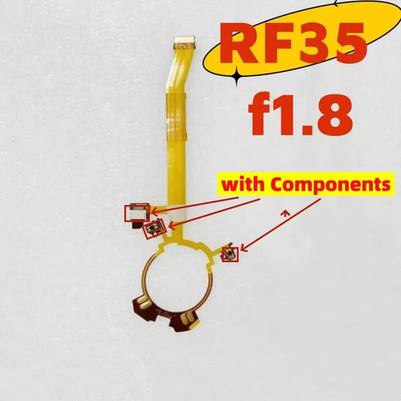 For Canon RF 35mm F1.8 IS STM Lens Anti Shake Flex Image Stabilization Cable Flexible Stabilizer FPC RF 35 1.8 F with Components
