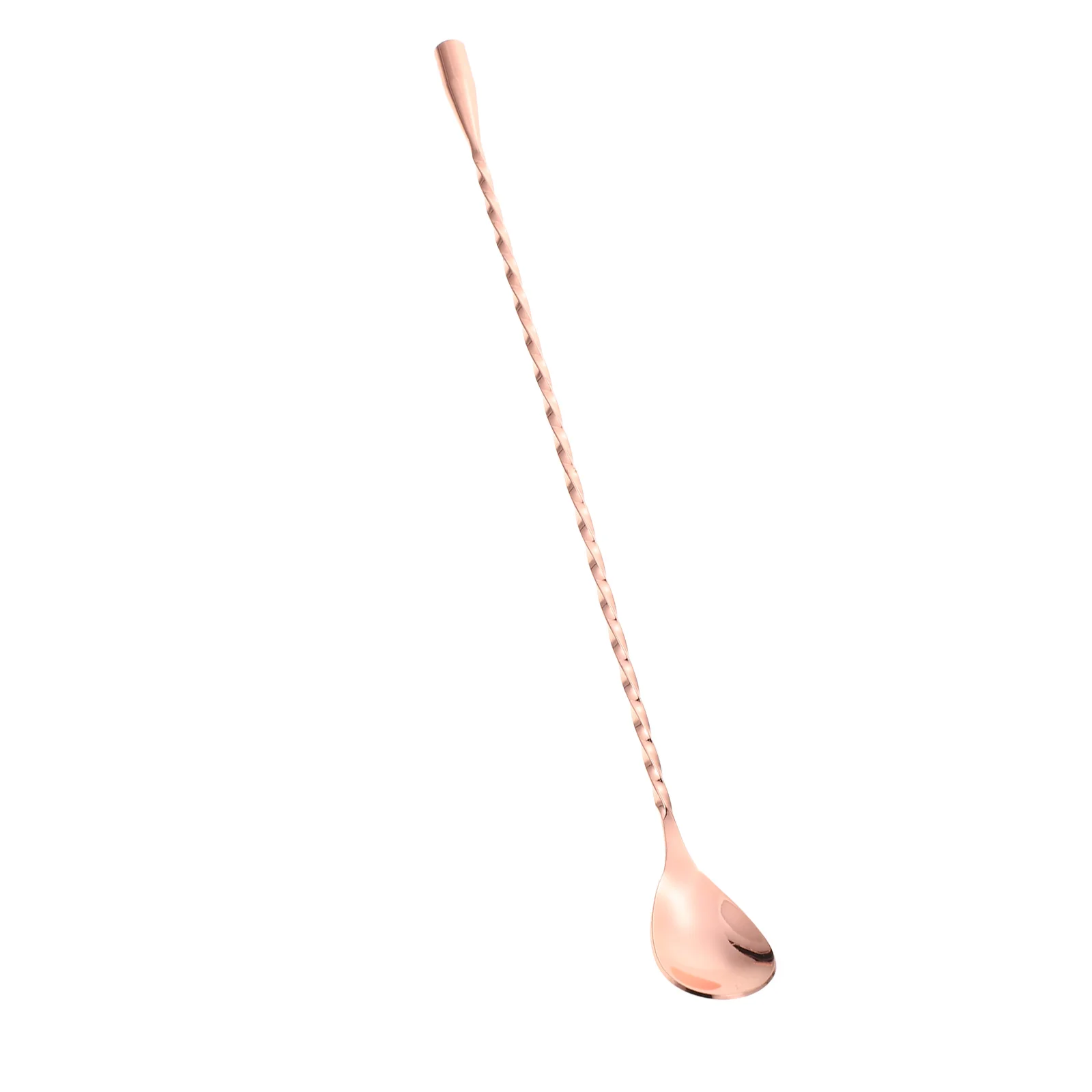 

Bar Spoon Long Handle Stainless Steel Drink Mixing Scoop Coffee Stirrer Kitchen Cocktail Tool Household Hotel Dessert