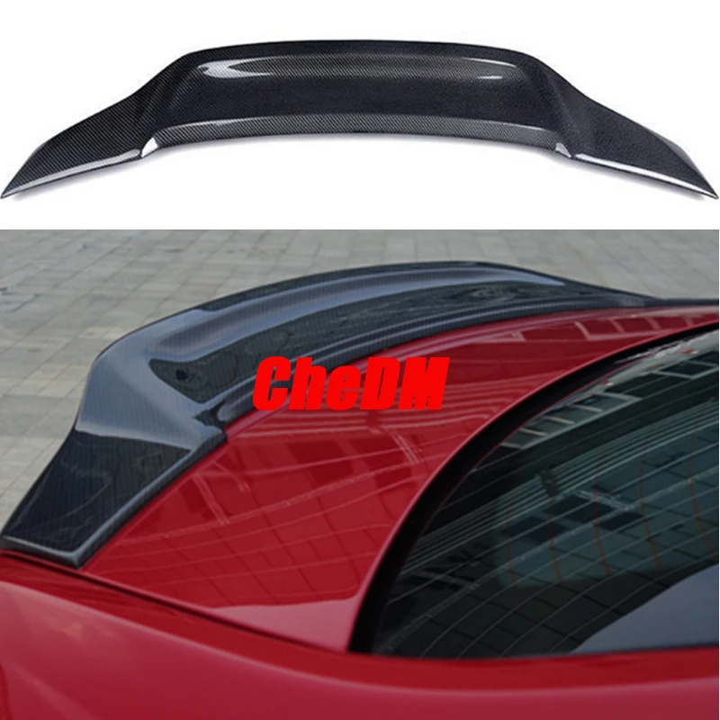 W207 C207 Carbon Fiber / FRP Trunk Spoiler R Style Wing For Mercedes E Class Coupe 2010 - 2013 E200 E250 E300 E350