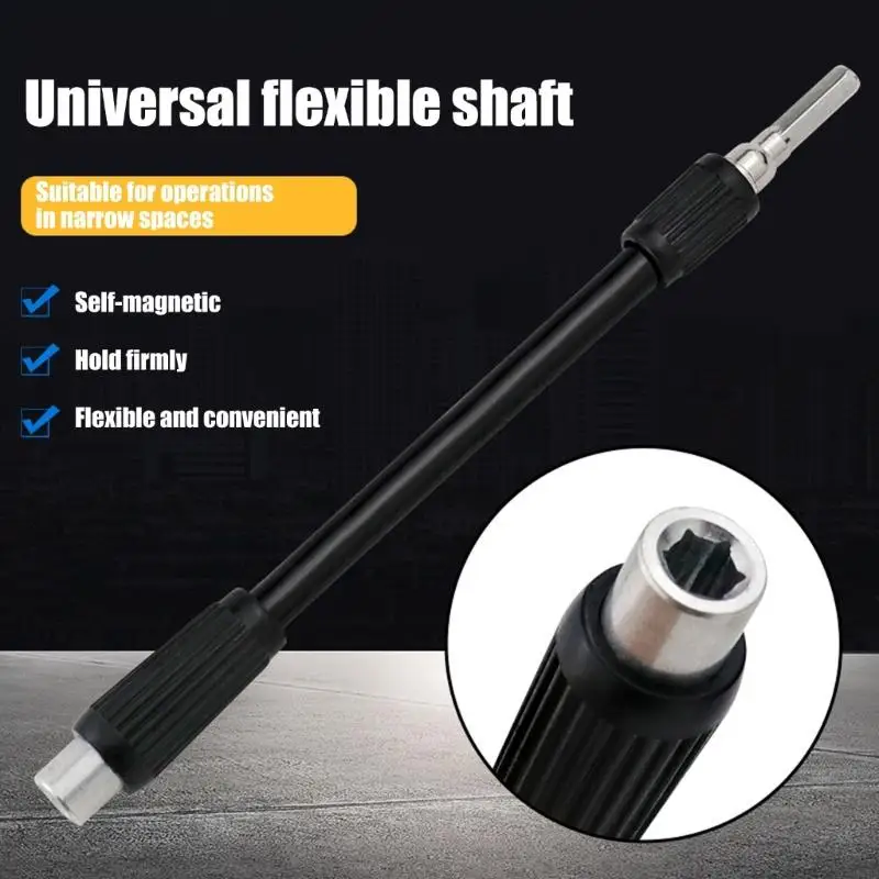 Screwdriver Bit Extension 130 mm for Narrow Access, Repair Use, Cabinet Fastening, and Angled Reach in Small Areas M4YD