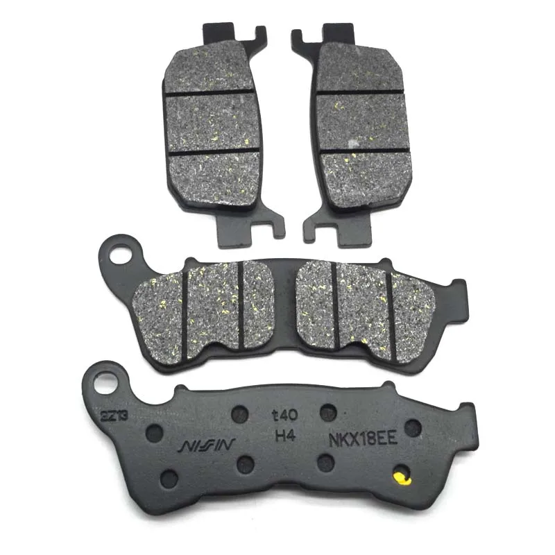

moto Front & Rear Brake Pads kit SET For HONDA sh125i 2009 2010 2011 2012 SH 125i FES150 S-Wing 2007-2013 fes 150 FES150A PARTS