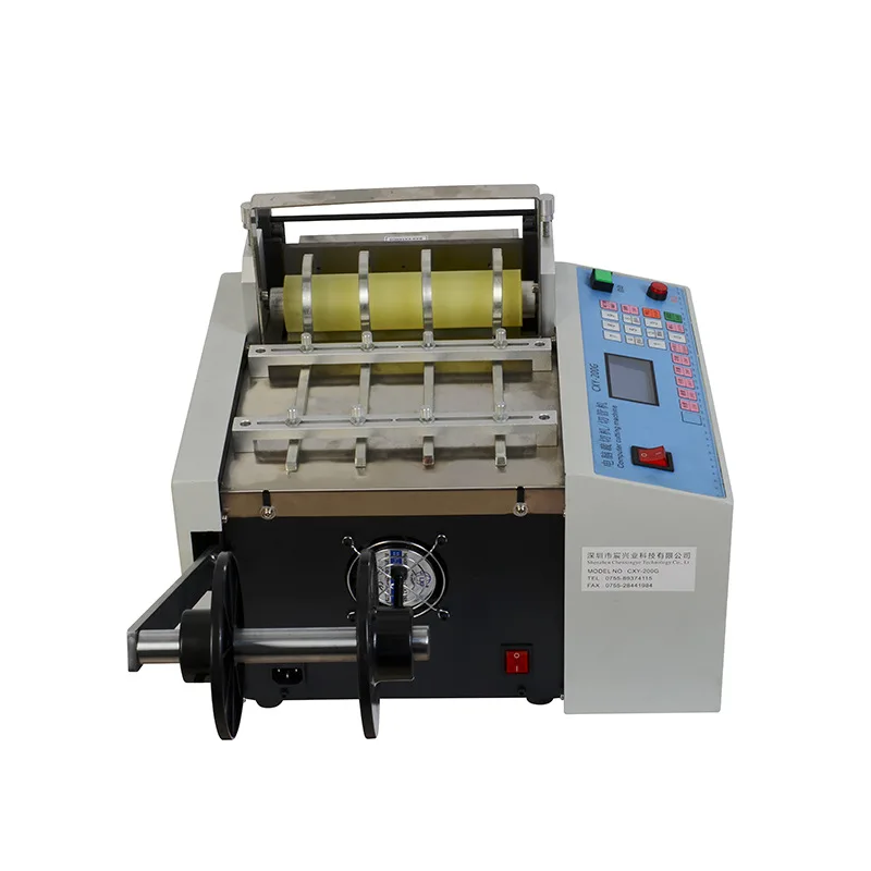 

Mini microcomputer pipe cutting machine, fully automatic cutting machine, PE pipe, PVC hose, fiberglass sleeve