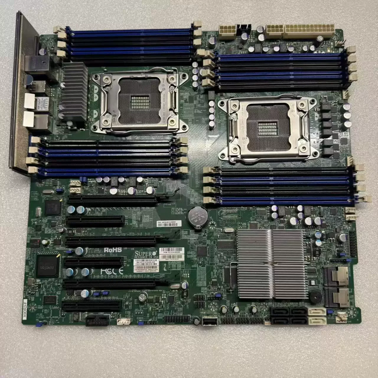 X9DR3-F Dual X79 2011 C606 Server Board for E5 V2 REG DDR3 Memory Use