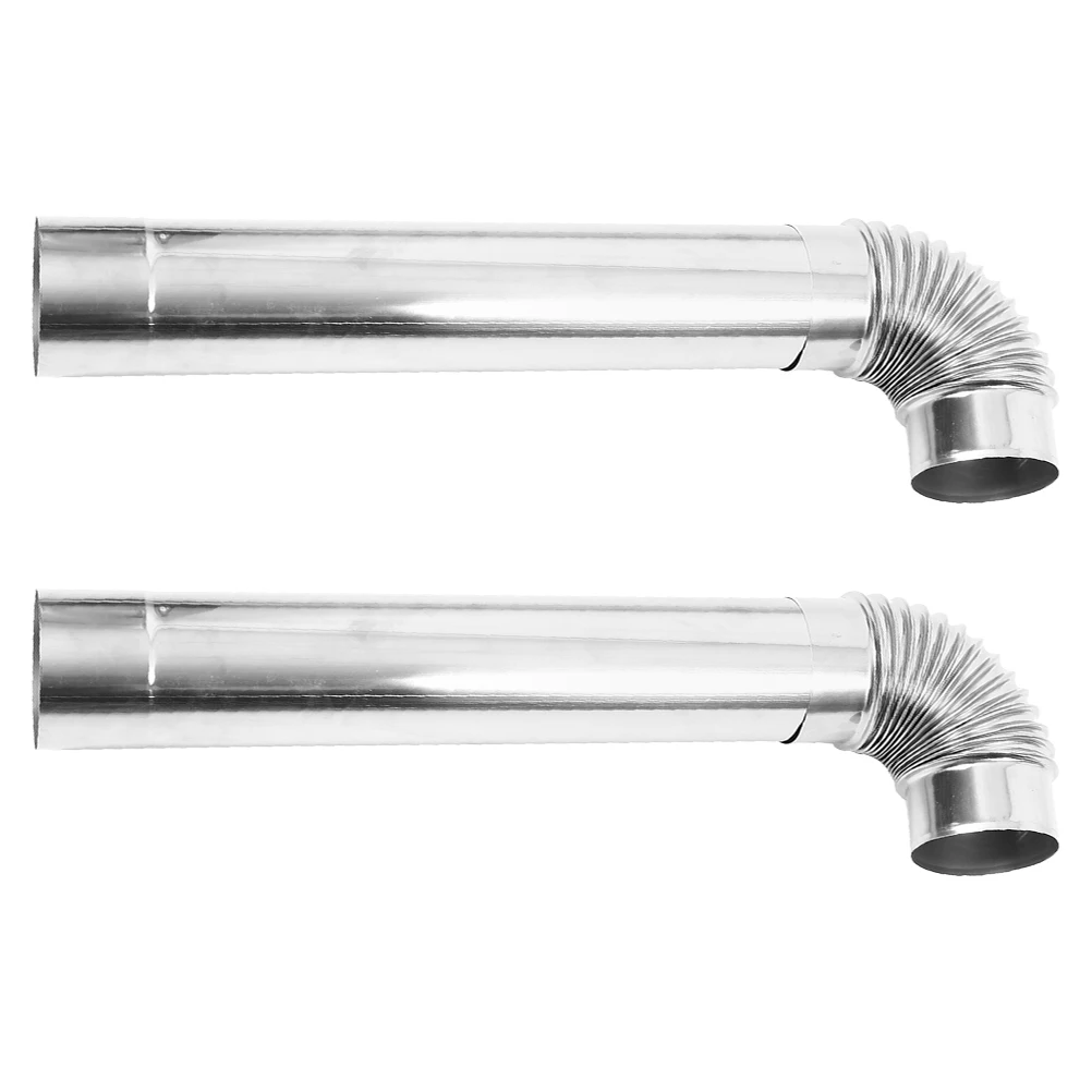 

Chimney Exhaust Stainless Steel Tent Stove Flue Household Processing Equipment Fireplace Accessories Ventilation