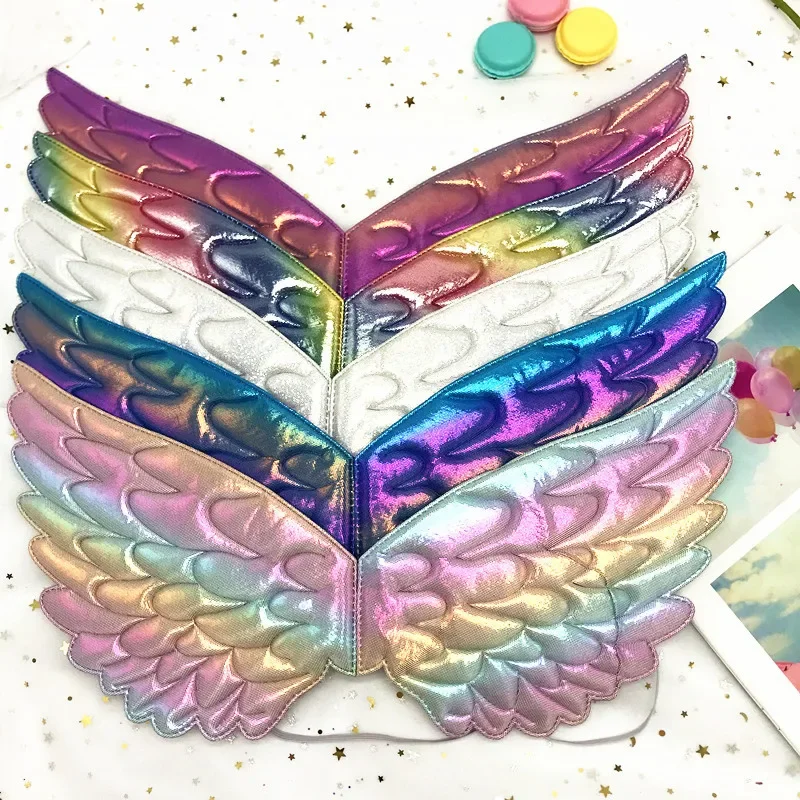 Angel Wing Colorful Single Layer Butterfly Grand Event Props Princess Birthday Party DIY Girl Happy Children's Day Festival Gift