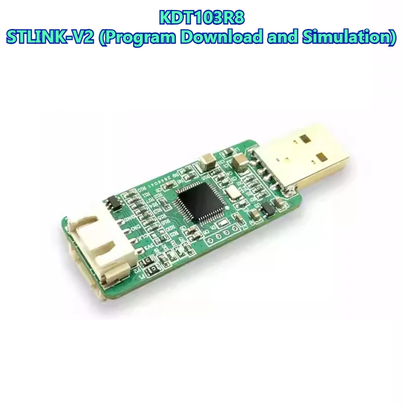 STLINK-V2 Downloader, with Our Motherboard Downloader STM8/STM32/stable Downloader Emulator KDT103R8-004
