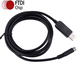 FTDI USB to 8 Din Connector Programming Cable for Kenwood TM-V71 TM-V71A TM-V71E TM-V71G PG-5G PG-5H