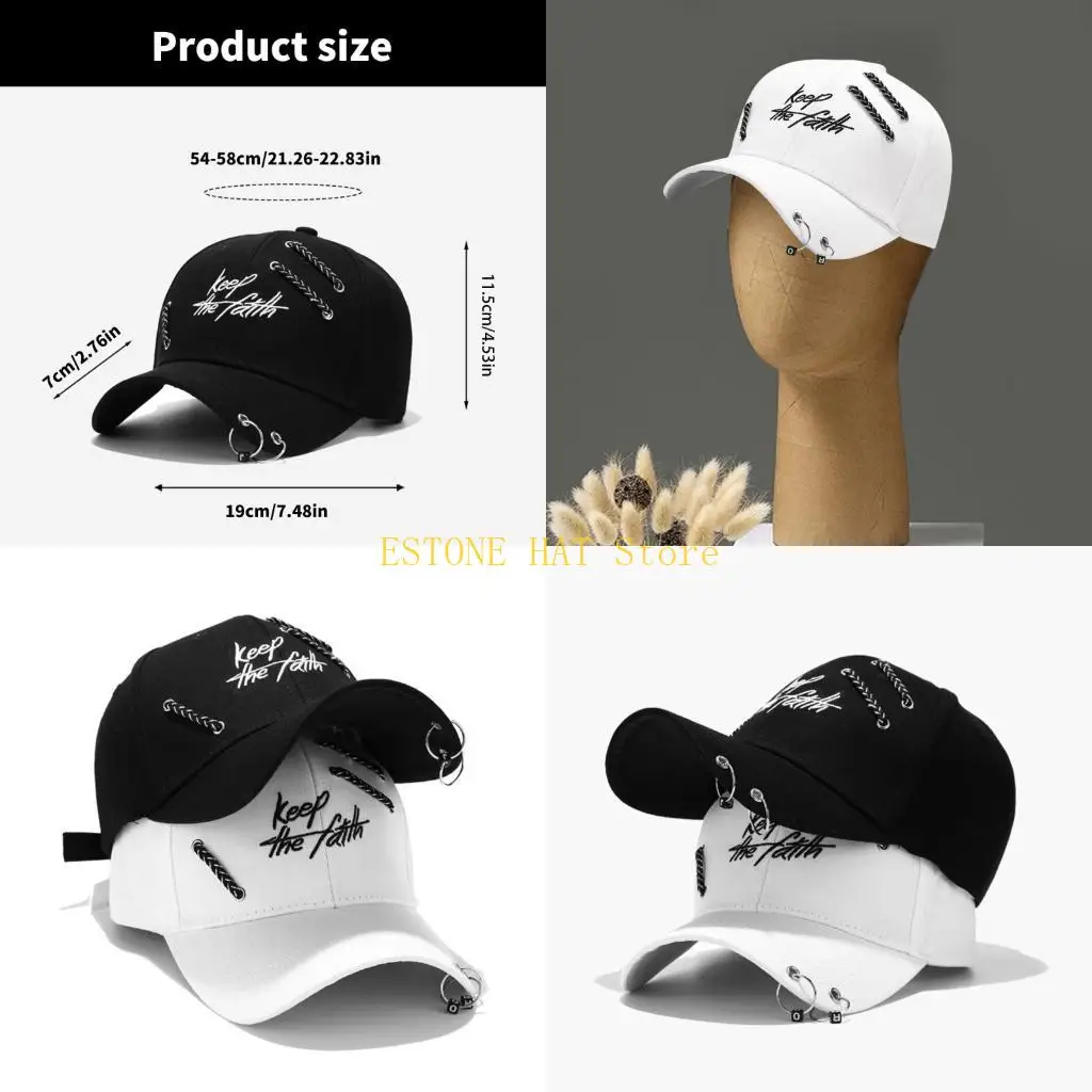 49MF Outdoor Travel Hat Motorcycle Cycling Baseball Hat Durability Baseball Hat