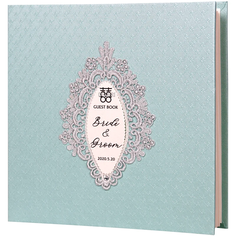 Custom Gilding Multicolor Select Wedding Gift Photo Album Baby Birthday Business MemorySignature  Book