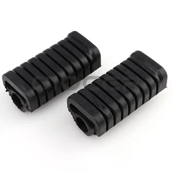 1 Pair Motorbike Foot Peg Rubber Nonslip Footrest Pedal Foot Peg Cover Set For Honda WY125 Motorcycle Parts