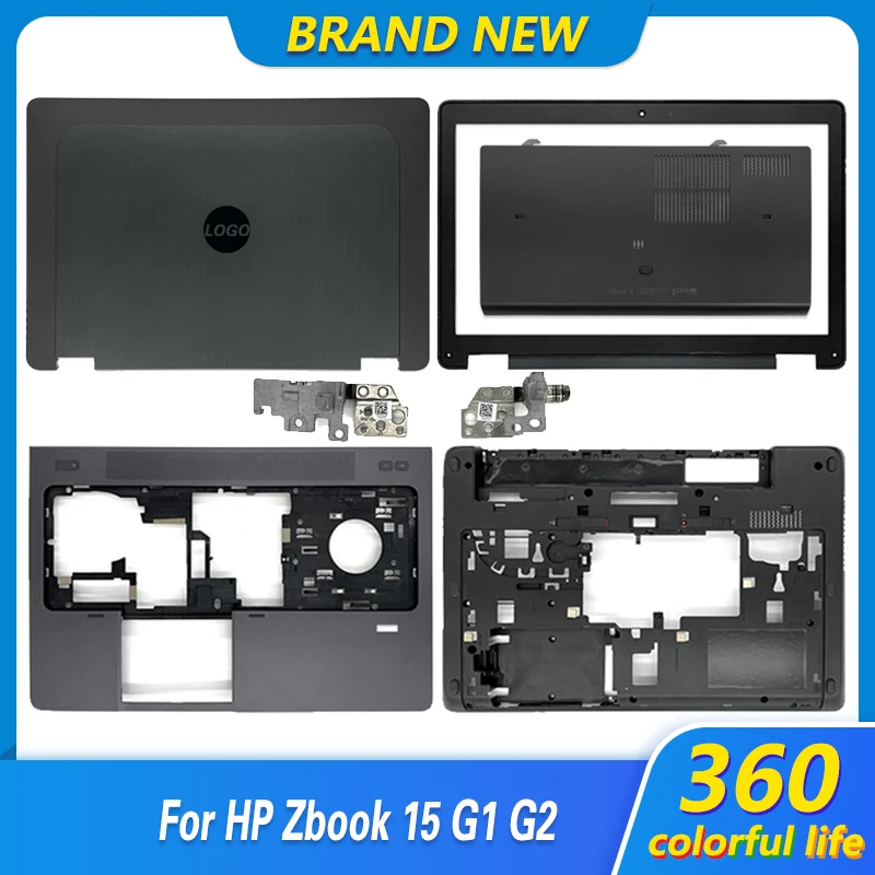 New For HP Zbook 15 G1 15 G2 Laptop Housing LCD Back Cover Front Bezel Palmrst Upper Top Lower Case Bottom Door Cover Non Touch