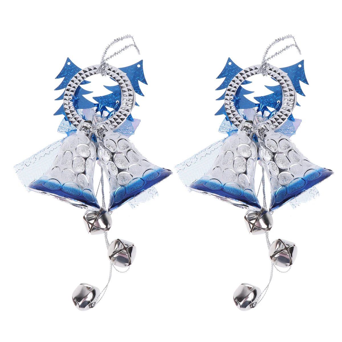 

2 Pcs Christmas Door Hanging naments Premium Material Wind Bell Decoration Bright Color Suitable For Door Shopwindow Wall Party