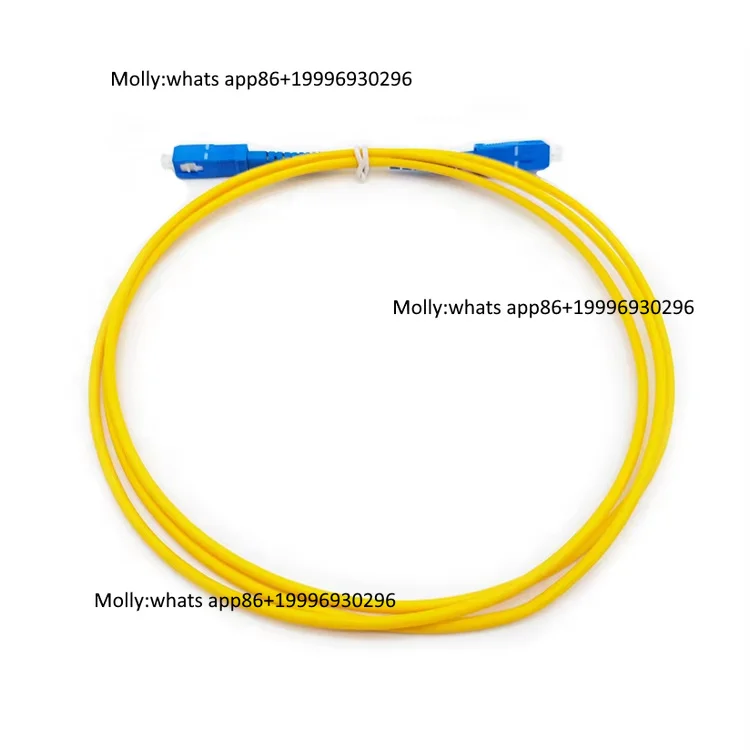 Fiber Optic Patch Cord SC UPC Ftth Fiber Optic Pigtails SC UPC Jumper Wire Patch Cable