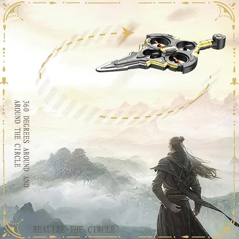 تحلق السيف RC طائرة التحكم عن بعد مع أضواء 360 °   لعبة فليب جت توي جرافيتي سينسينج ستانت شراعية