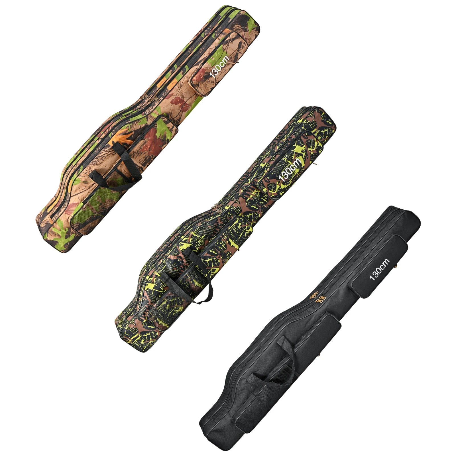 

Водонепроницаемая сумка-чехол для рыболовных снастей и удилищ из оксфордской ткани, большая вместимость, 130 см, для мужчин, семейных путешествий, подарков