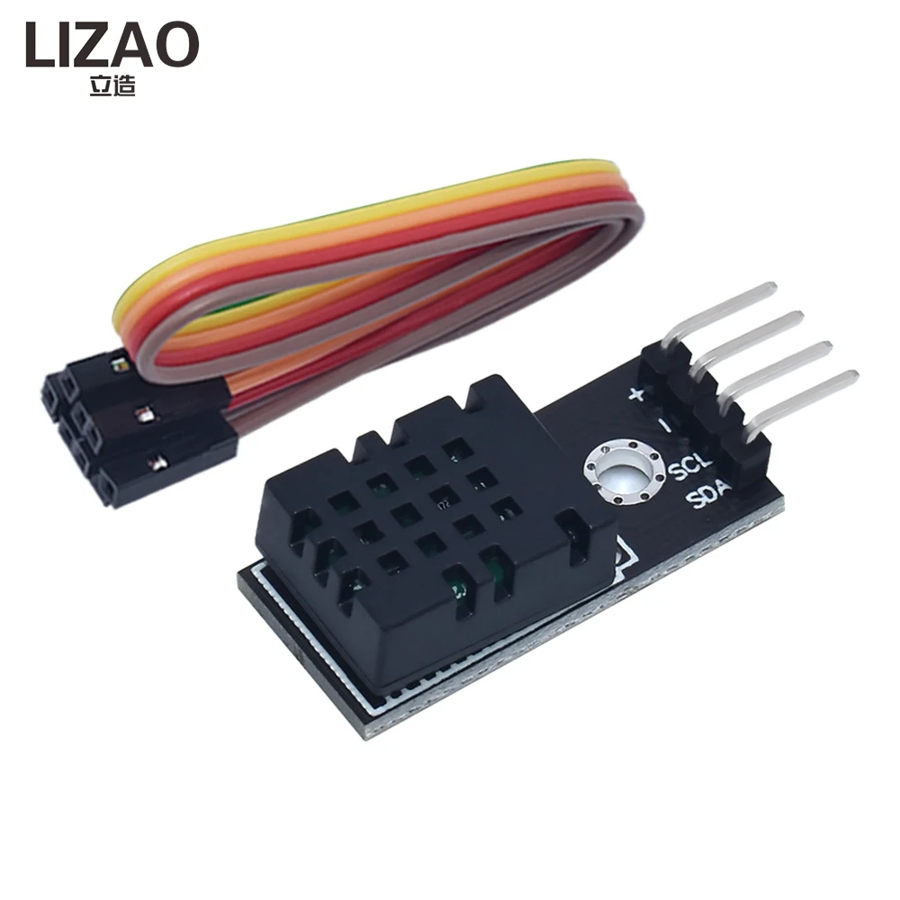 LIZAO DHT20 Digital Humidity & Temperature Sensor IIC Communication Design Upgrade Module Replaces DHT11 for MCU Project