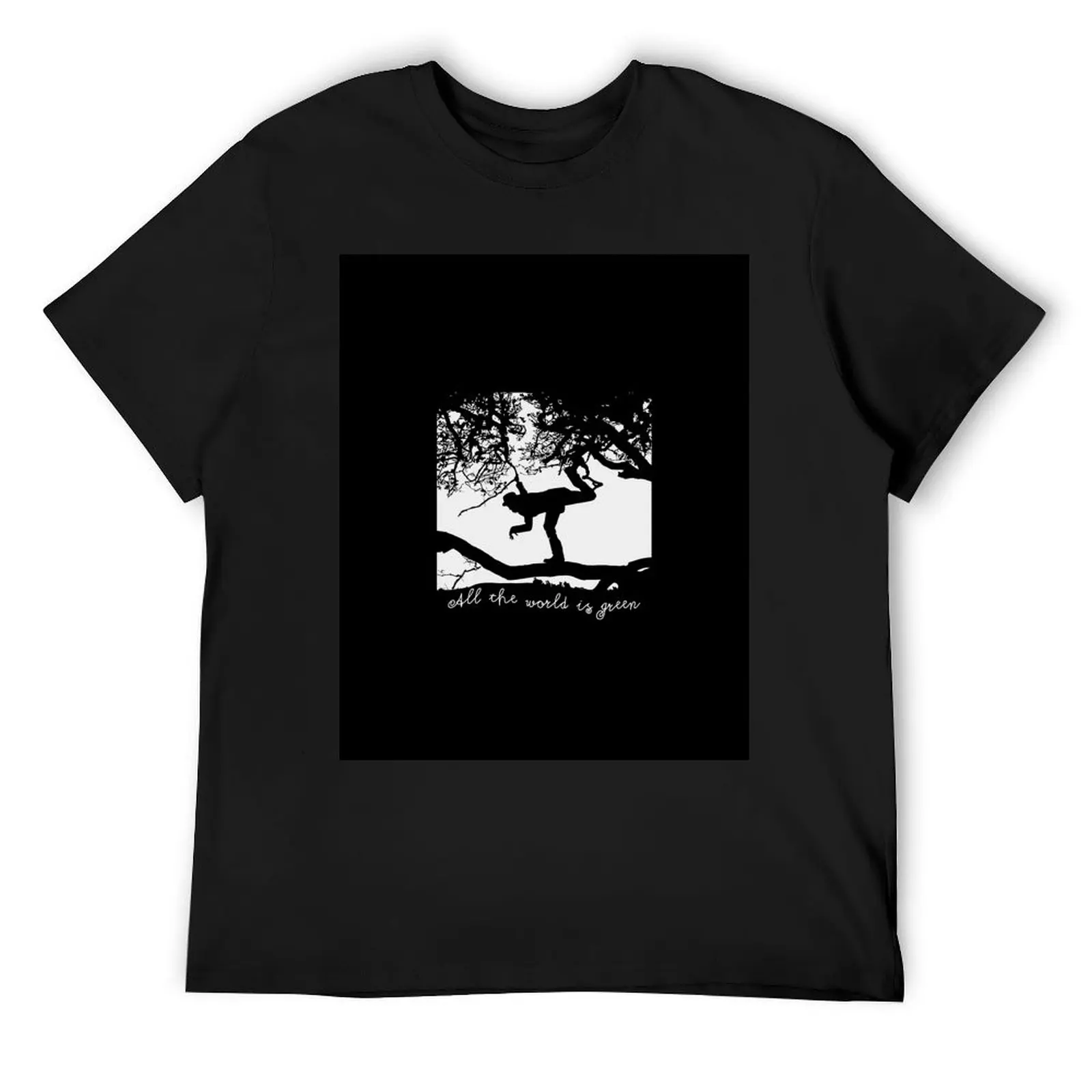 

Tom Waits - All the World is Gree T-Shirt topping plus size clothes anime shirt anime shirts men