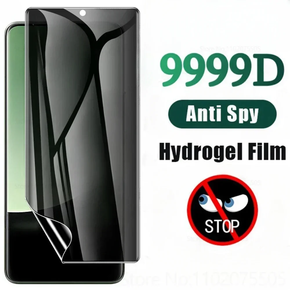 

3PCS Anti Glare Hydrogel Film for Xiaomi 15 10 14 Civi 13 Lite 12S Ultra 11T Pro 12X Screen Protector Anti Peeping Spy Soft Film