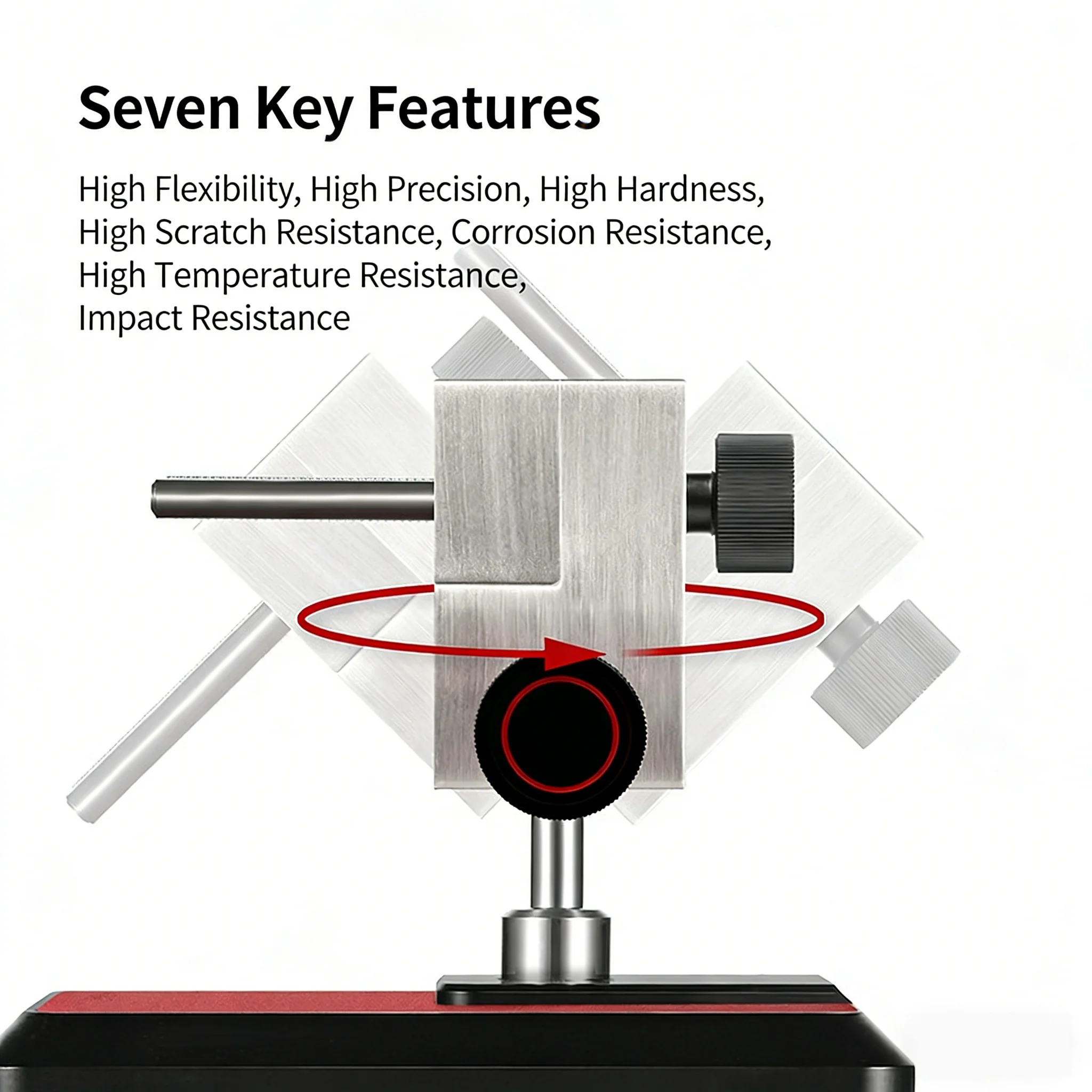 DSPIAE precision stainless steel bench pliers fixture AT-TVA&B Gundam production fixed transformation vise workbench