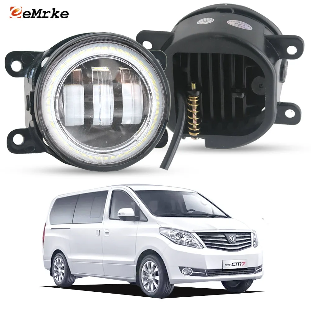 

LED Fog Lamp 40W Angel Eye DRL for DongFeng Lingzhi Plus 2023 2024 2025 Projector Lens 6400LM Headlight 12V Day Light