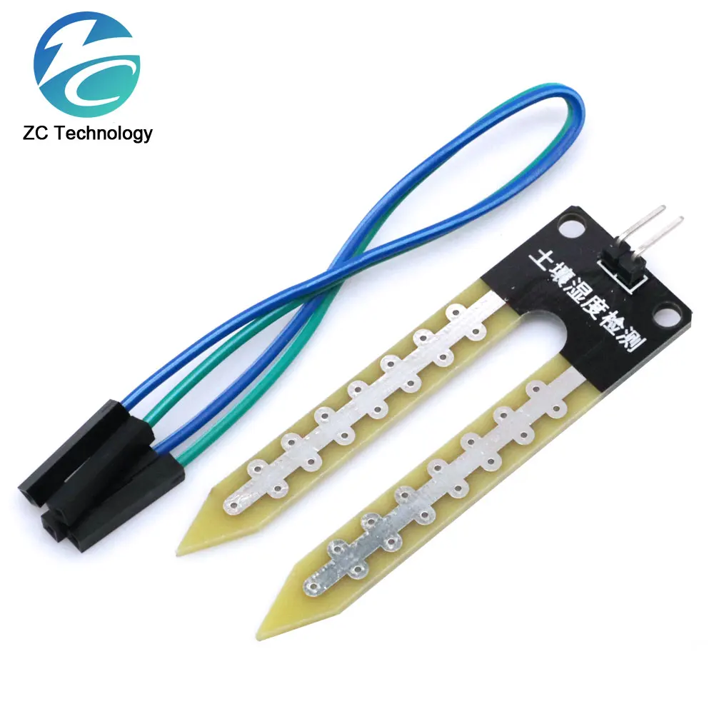 الالكترونيات الذكية رطوبة التربة الرطوبة كشف وحدة استشعار الرطوبة للوحة تطوير اردوينو لتقوم بها بنفسك روبوت السيارة الذكية #2