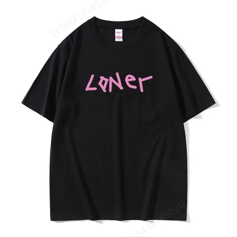 

Rock Singer Yungblud Loner Graphic Print T Shirts Men Women Fashion Gothic Punk T-shirts Men's Casual Cotton Oversized Tshirt
