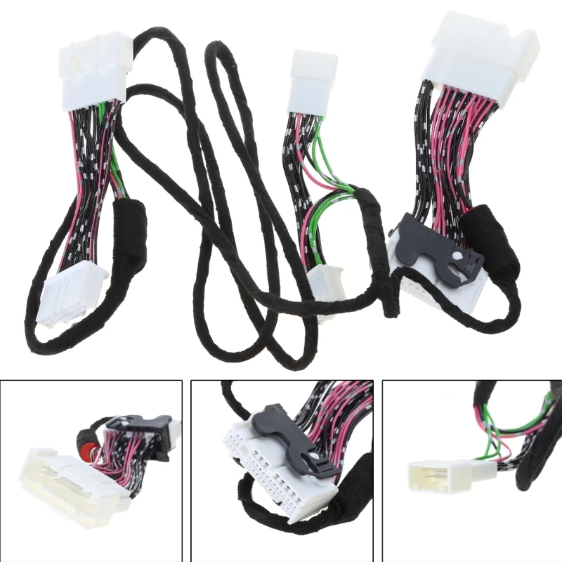 For 2022 Car Speaker Inactive Activation Wire Harness Cable 8 to 14 Line Drop shipping