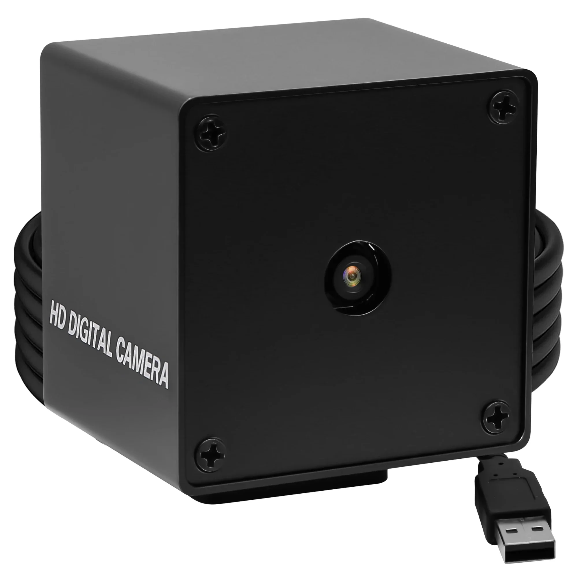 Best Seller ELP HD High Resolution 8MP Autofocus IMX179 Sensor Mini Box USB Webcam Camera With 72 Degree M7 Lens