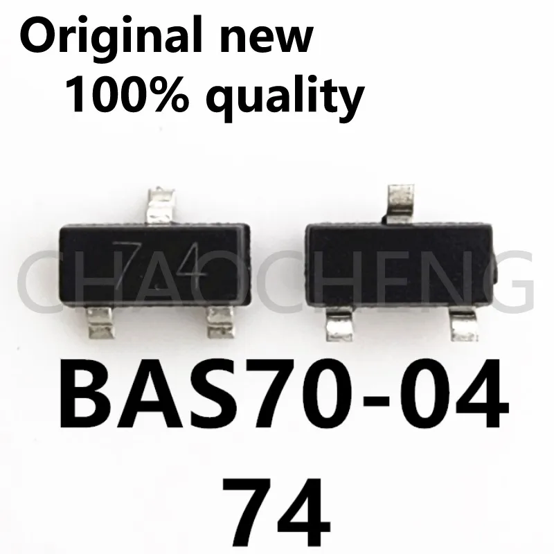 (10-20pcs)100% New BAS70-04 74 SOT-23 BAS70 chipset