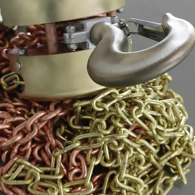 رافعة يدوية مقاومة للانفجار 5T رافعة يدوية مقاومة للانفجار البحرية لمصنع بناء السفن #3