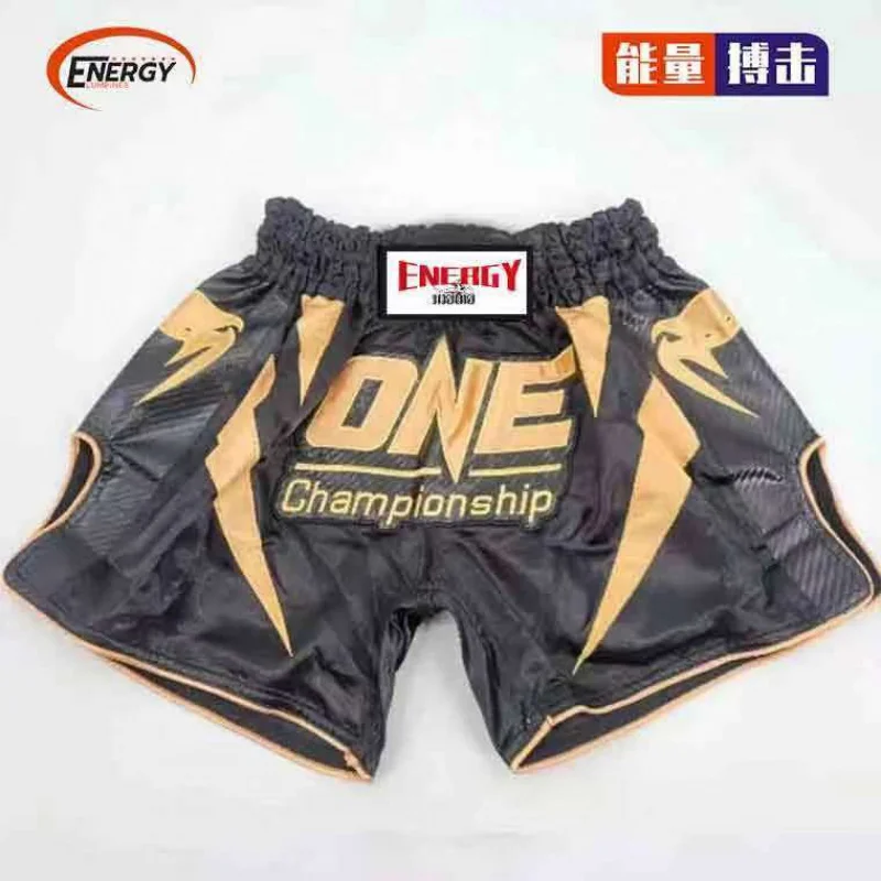 Muay Thai Shorts Boxing Suit Sanda Sports Fight Professional Training Wear Adult MMA Wrestle pants YOKKAO