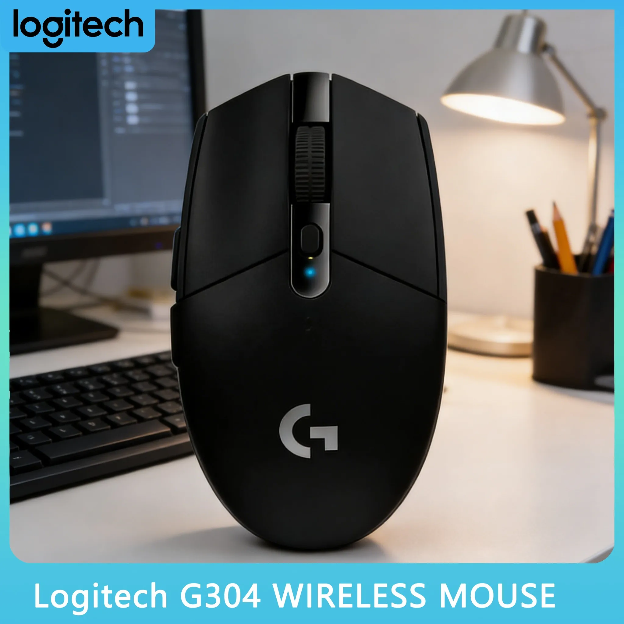 

Беспроводная мышь Logitech G304/G305 двойного назначения с отслеживанием 400 IPS для работы и игр