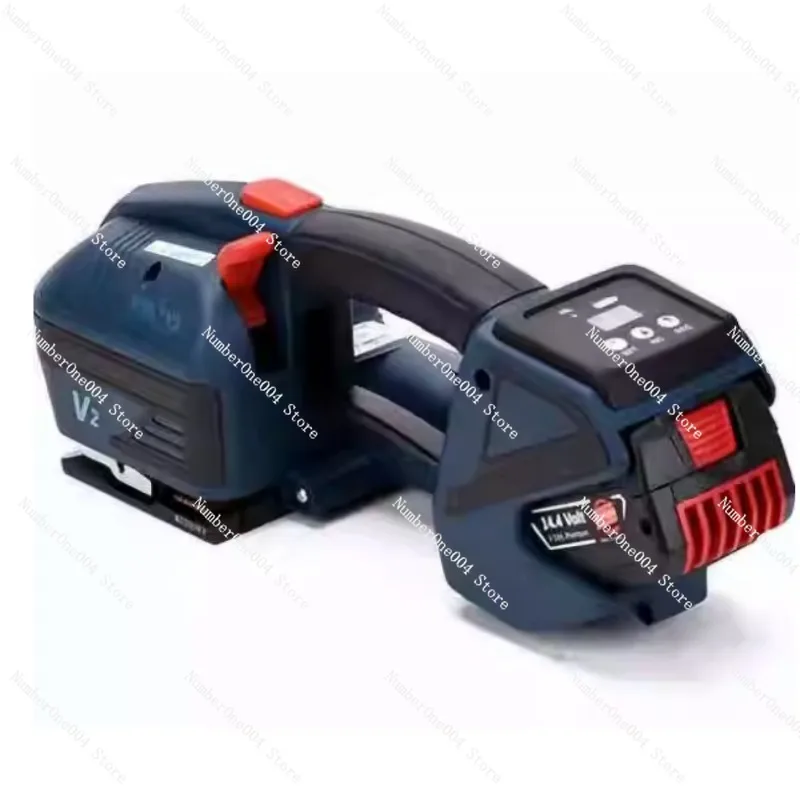 

The New Fully Automatic V2 Electric Strapping Machine Is Suitable for 13-16mm PET/PP Plastic Strapping Packaging Tools