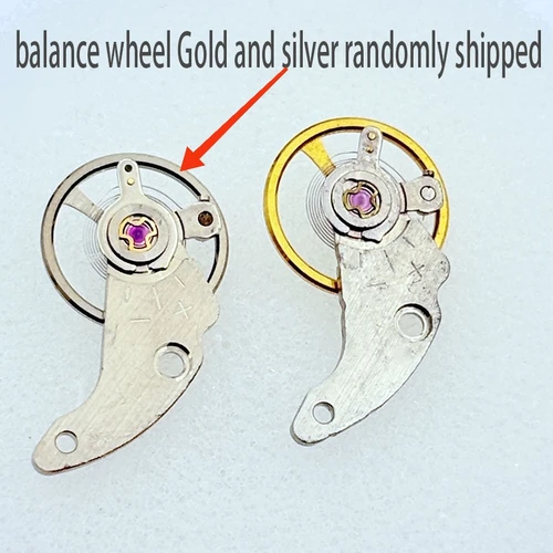 Imagen 2 del producto Accesorio de reloj 7009A conjunto de rueda de equilibrio universal 7s26 rueda de equilibrio de movimiento piezas de desmontaje de movimiento antiguo Equilibrio wh