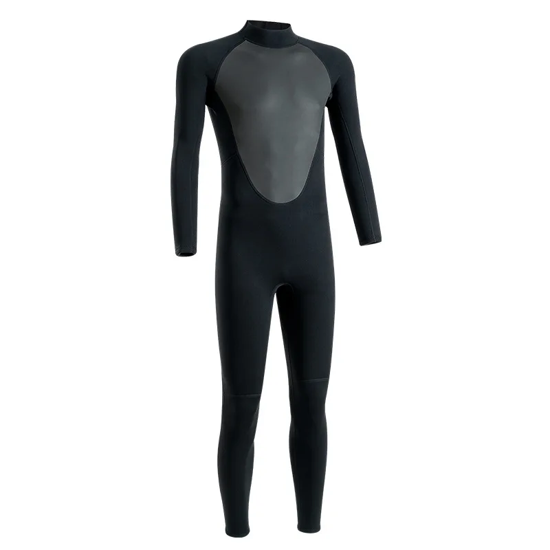 Men's Diving Warm And Cold Proof 3/5mm Wet Winter Swimming Integrated Snorkeling Sun Protection Diving Suit