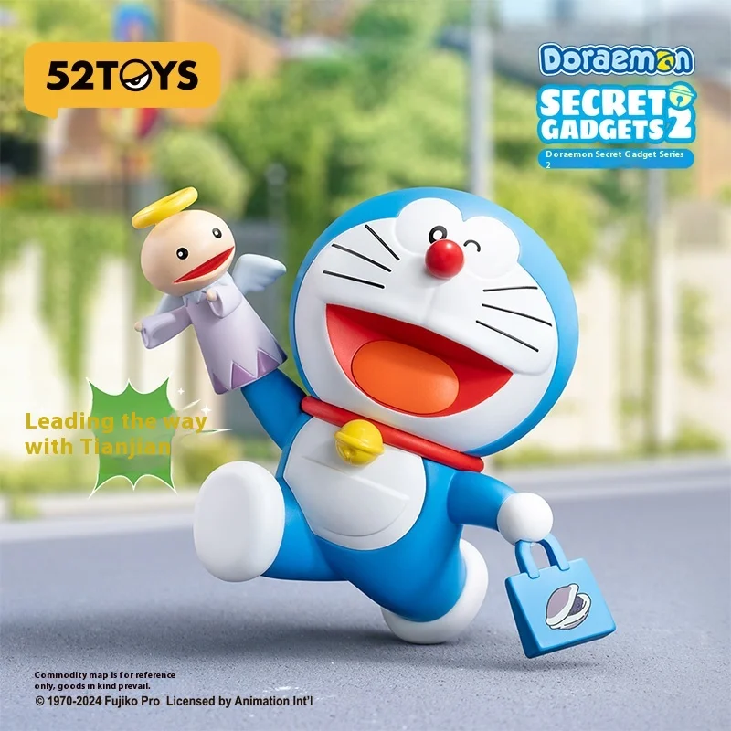 

New 52toys Doraemon Secret Prop Series 2 Blind Box Hand-Held Tide Play Toy Gifts Cute Dolls Decorate Children'S Birthday Gifts