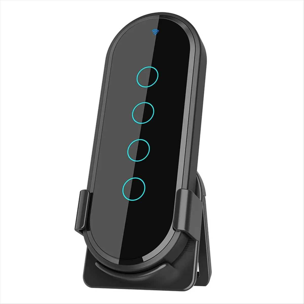

Smart Home New 433mhz 4 Key Ev1527 Coding Key Remote Control Switch Transmitter Wireless Remote Control Black