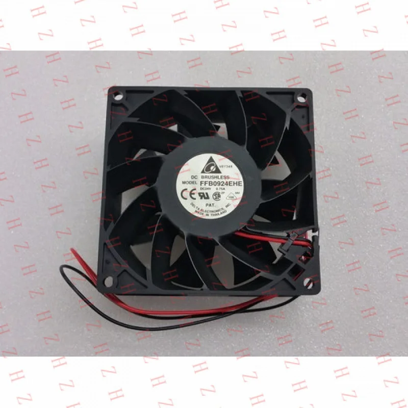

P+ FOR Delta Brushless Fan FFB0924EHE DC 24V 0.75A 92x92x38 mm, 2 wires MODEL
