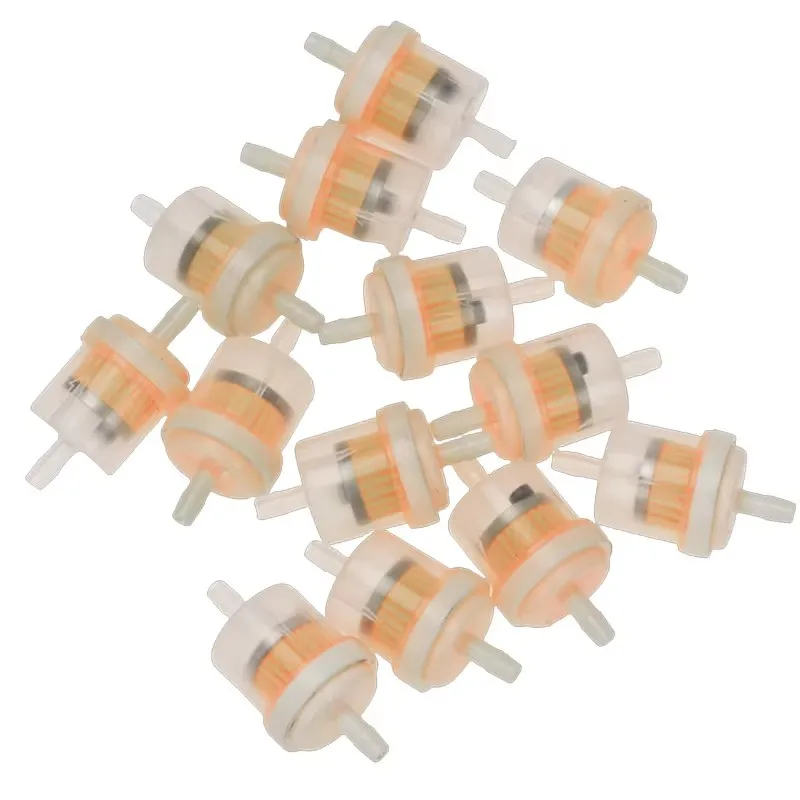 1/20pcs Professional Motorcycle Oil Filter Inline Gas Fuel Filter Gasoline Filters Tool For Scooter Moped Scooter Dirt Bike ATV