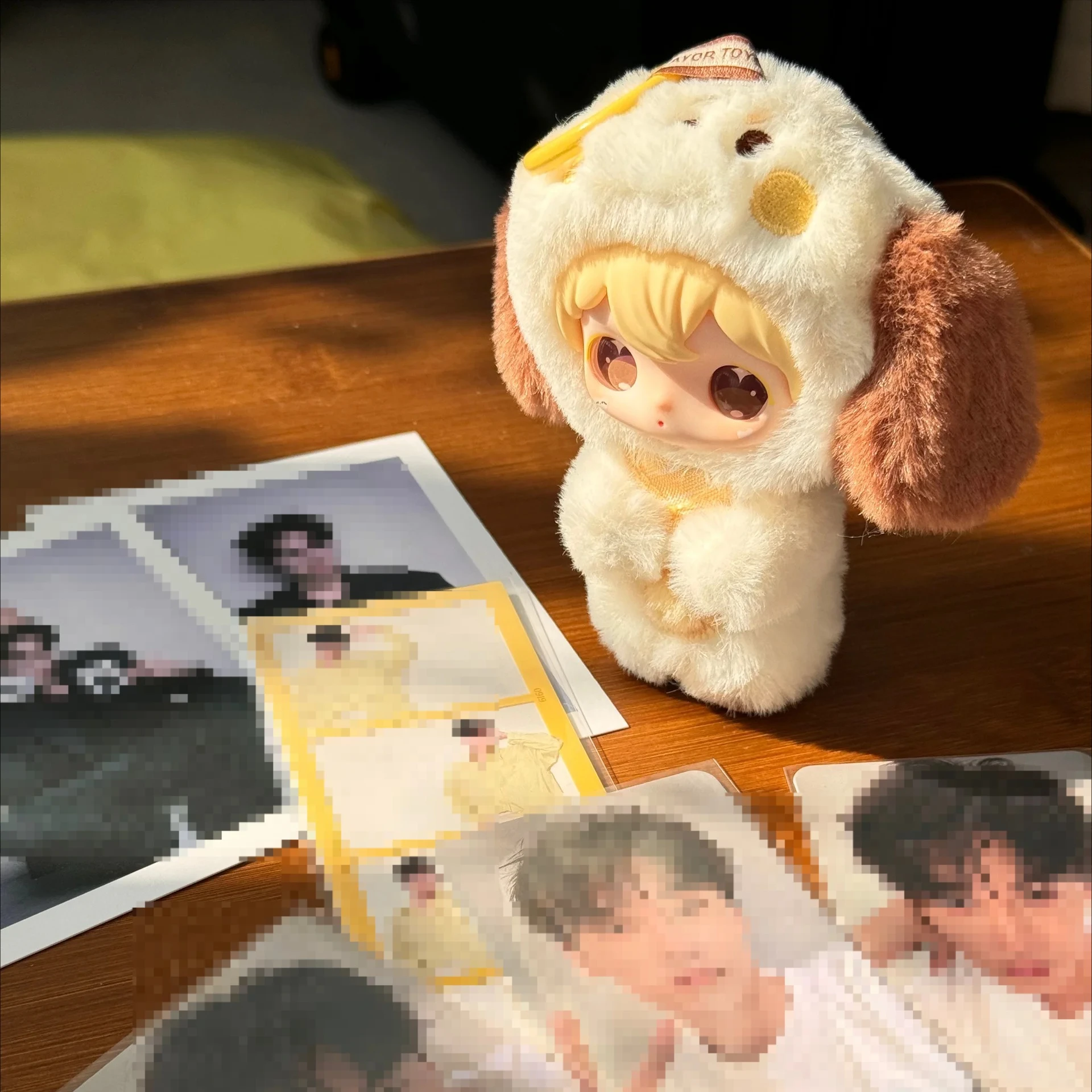 متوفر في المخزون حقيقية TXN المشارك أرنب Shyshy V2 بلدي ليتل يو سلسلة صندوق أعمى لطيف الفينيل وجه دمية العصرية على ظهره قلادة الهدايا