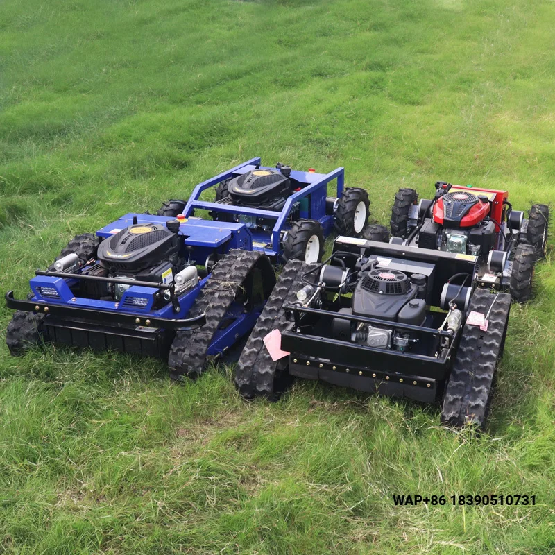 Blade Smart Rotary Remote Control Wheeled Lawn Mowers Slope Garden Factory Sales with Low Price